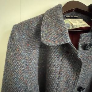 Vintage long pure wool women’s coat.